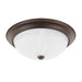 Capital Lighting - Three Light Flush Mount - Bates - Bronze- Union Lighting Luminaires Decor