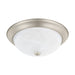 Capital Lighting - Three Light Flush Mount - Bates - Matte Nickel- Union Lighting Luminaires Decor