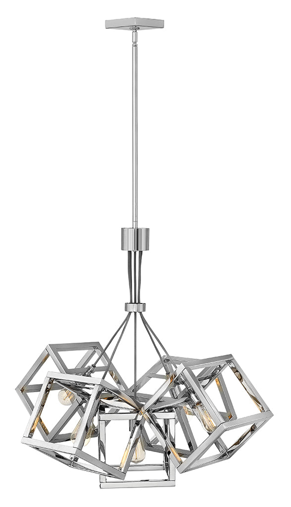 Fredrick Ramond Canada - LED Chandelier - Ensemble - Polished Nickel- Union Lighting Luminaires Decor