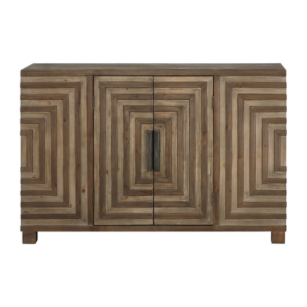 Uttermost - Console Cabinet - Layton - Rustic Two Toned- Union Lighting Luminaires Decor