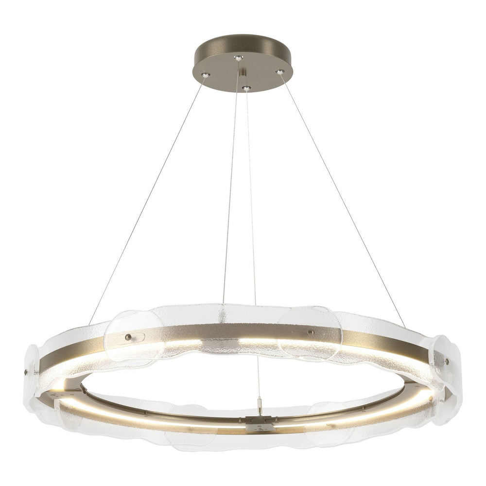 Hubbardton Forge - LED Pendant - Solstice - Soft Gold- Union Lighting Luminaires Decor