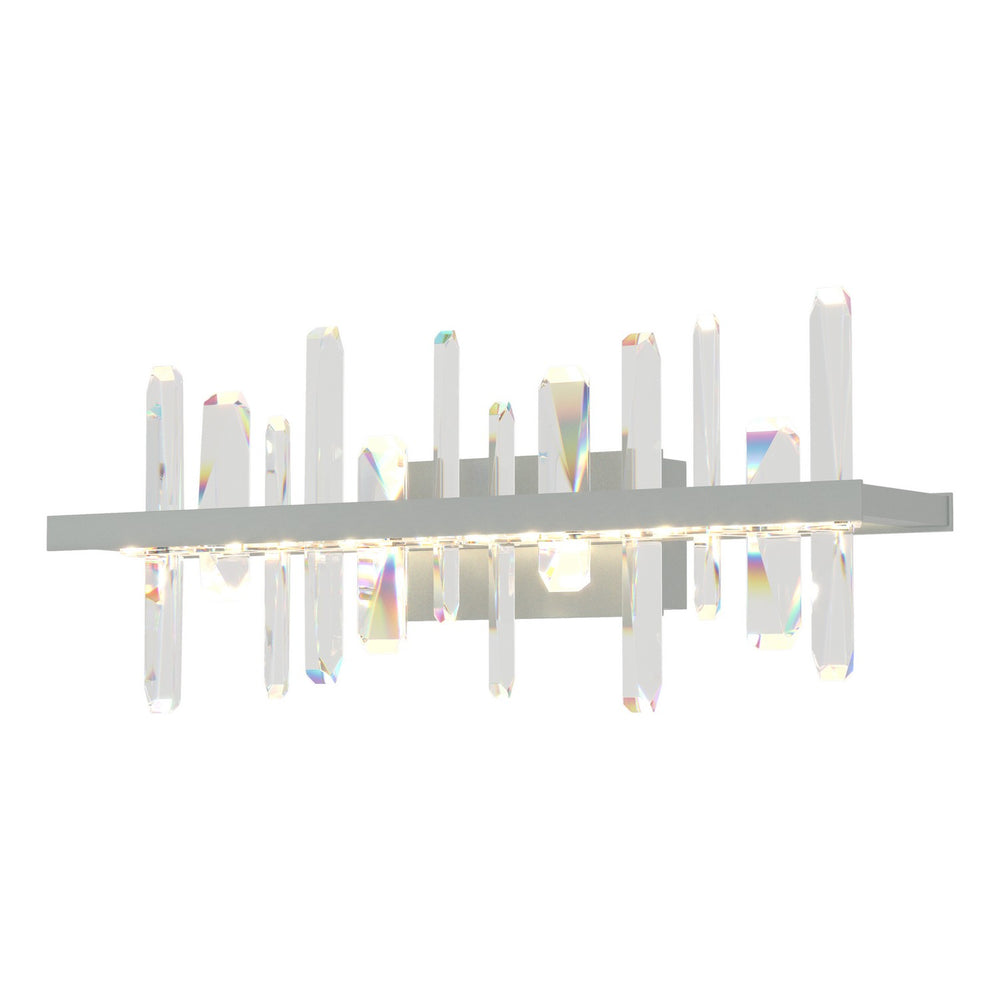Hubbardton Forge - LED Wall Sconce - Solitude - Vintage Platinum- Union Lighting Luminaires Decor