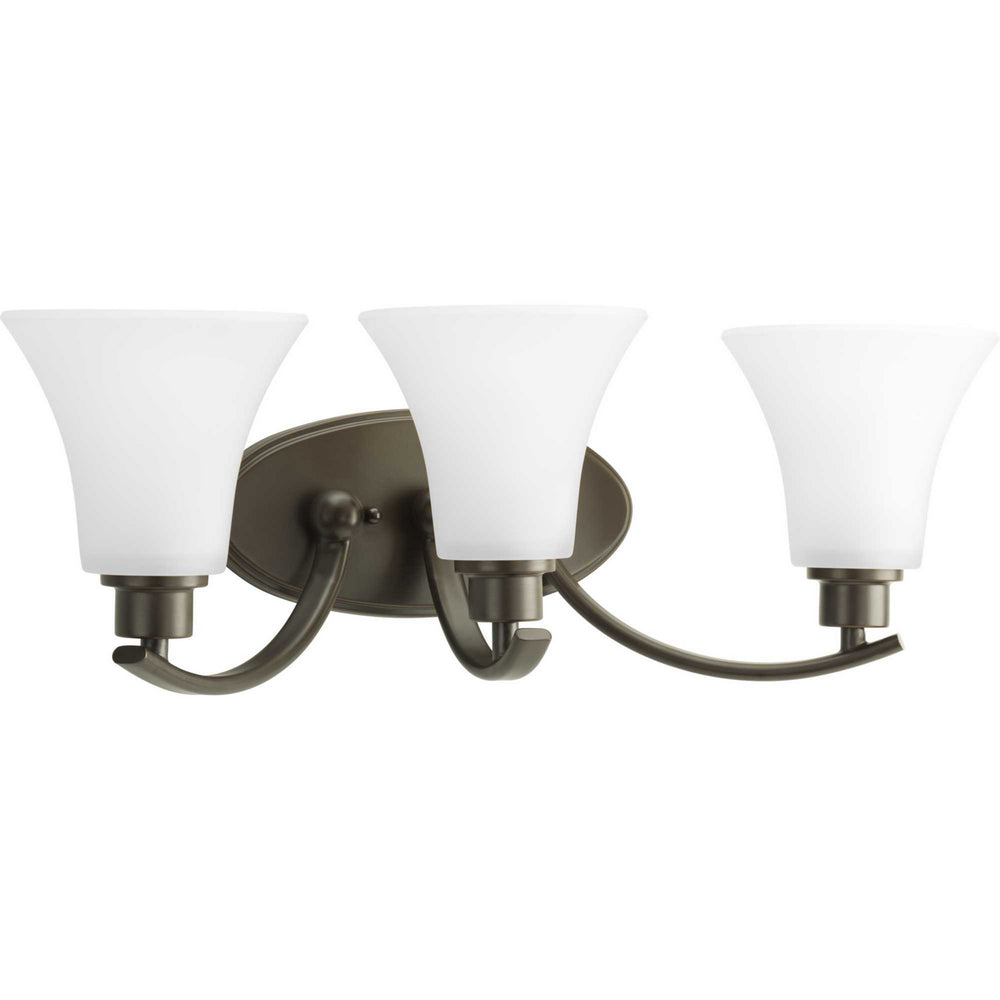 Progress Canada - Three Light Bath Bracket - Joy - Antique Bronze- Union Lighting Luminaires Decor