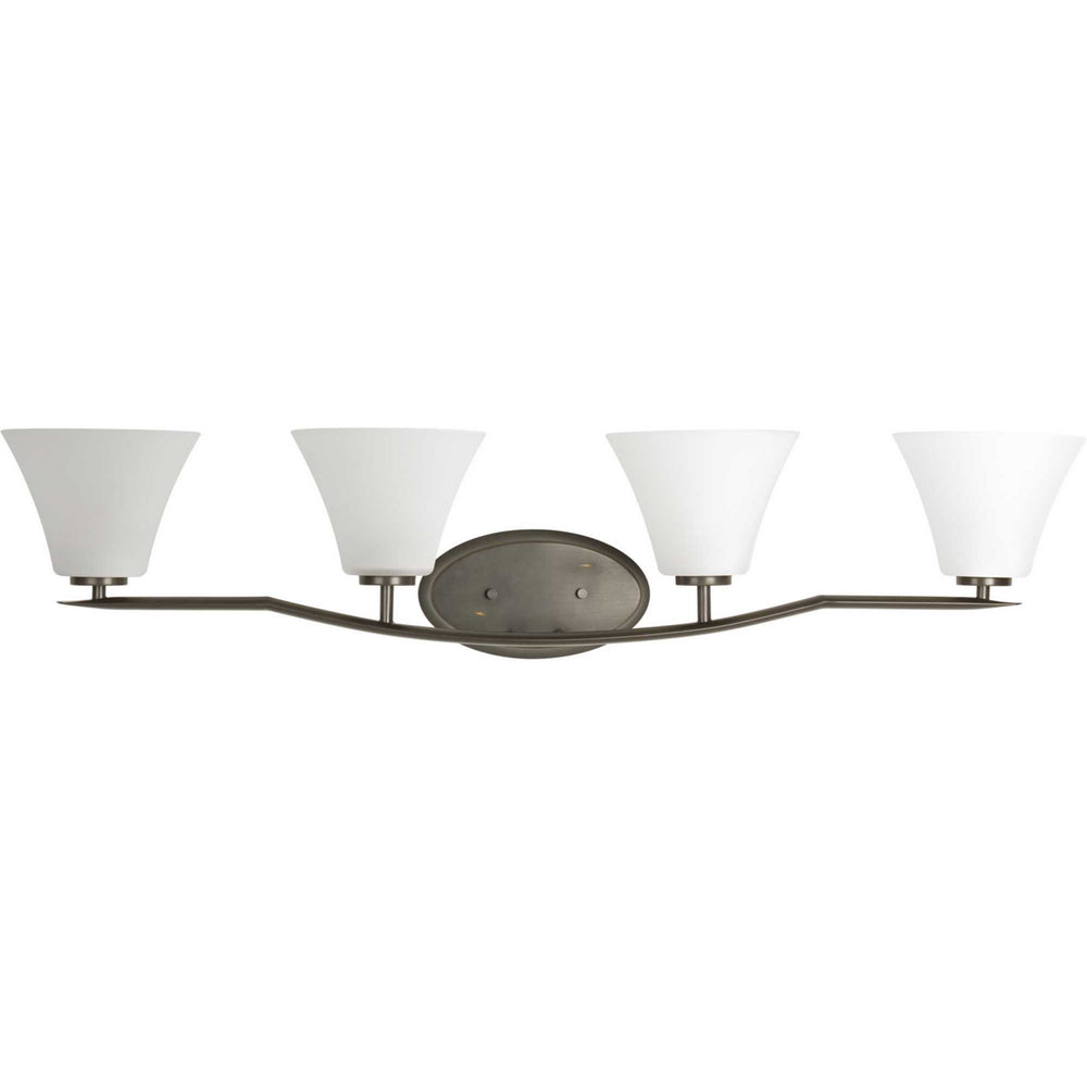 Progress Canada - Four Light Bath Bracket - Bravo - Antique Bronze- Union Lighting Luminaires Decor