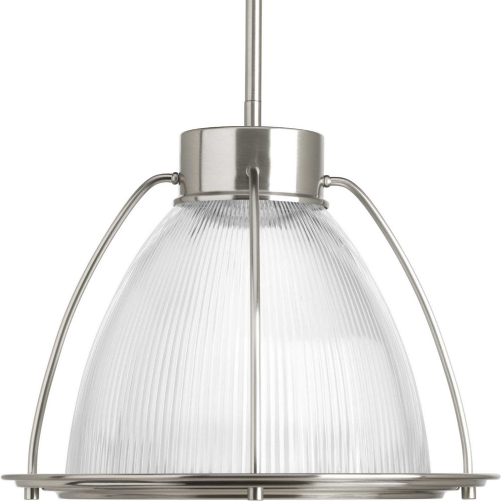 Progress Canada - LED Pendant - Prismatic LED - Brushed Nickel- Union Lighting Luminaires Decor