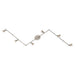 Eglo Canada - Six Light Track - Buzz - Matte Nickel- Union Lighting Luminaires Decor