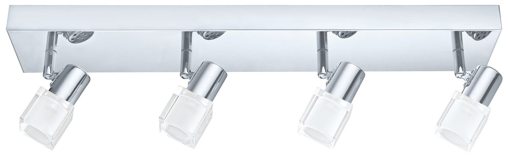 Eglo Canada - LED Fixed Track Light - Nocera - Chrome- Union Lighting Luminaires Decor