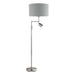 Eglo Canada - Two Light Floor Lamp - Santander - Matte Nickel- Union Lighting Luminaires Decor