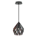 Eglo Canada - One Light Pendant - Carlton 3 - Matte Black & Copper- Union Lighting Luminaires Decor