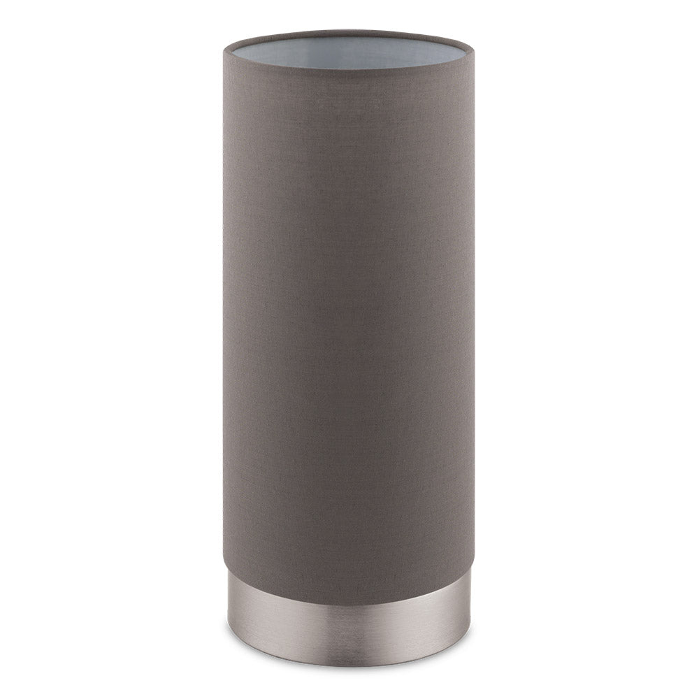 Eglo Canada - One Light Table Lamp - Pasteri - Matte Nickel- Union Lighting Luminaires Decor