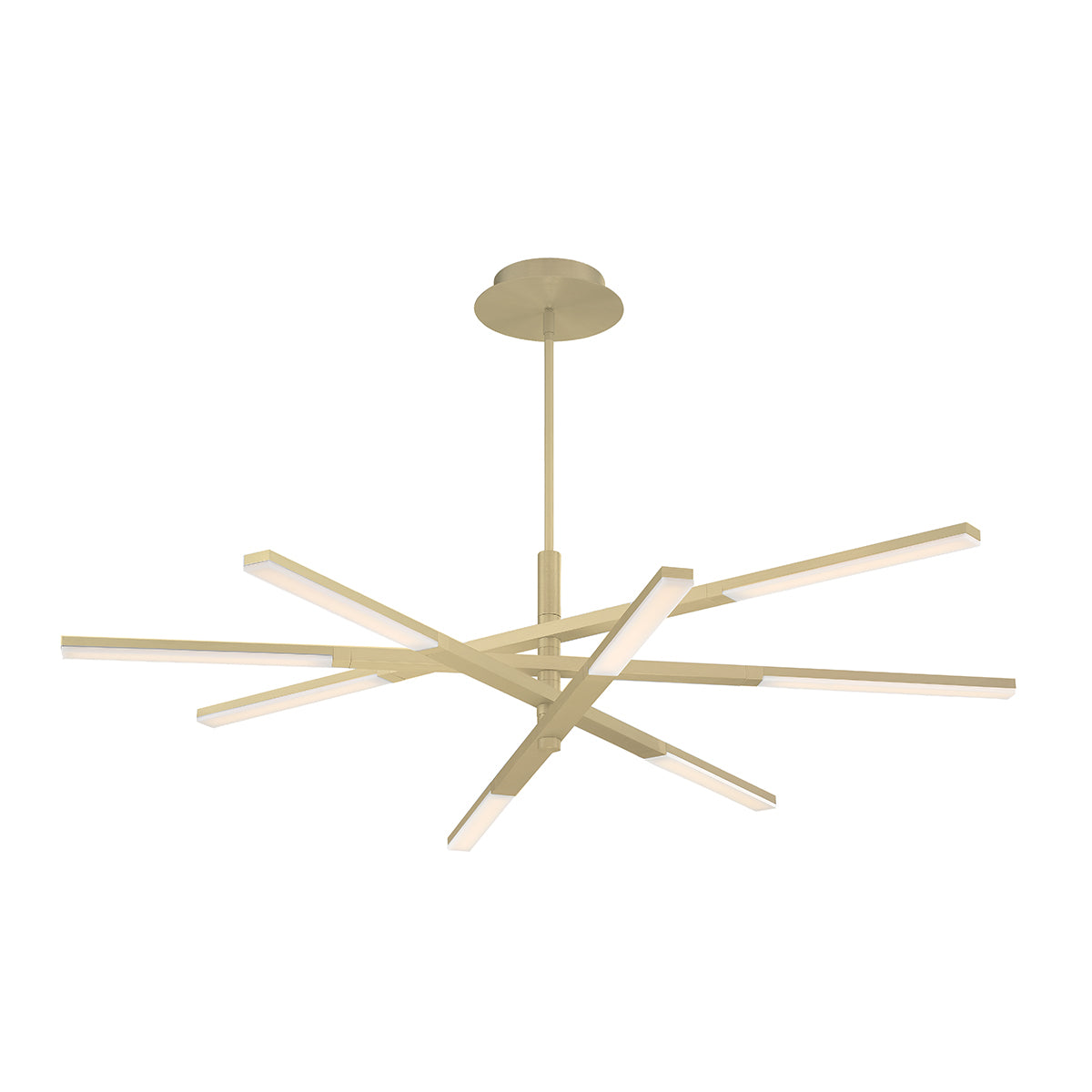 Modern Forms Canada - LED Chandelier - Stacked - Brushed Brass- Union Lighting Luminaires Decor