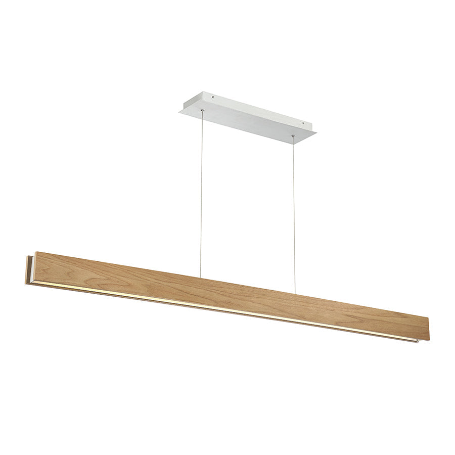 Modern Forms Canada - LED Linear Pendant - Drift - Walnut- Union Lighting Luminaires Decor