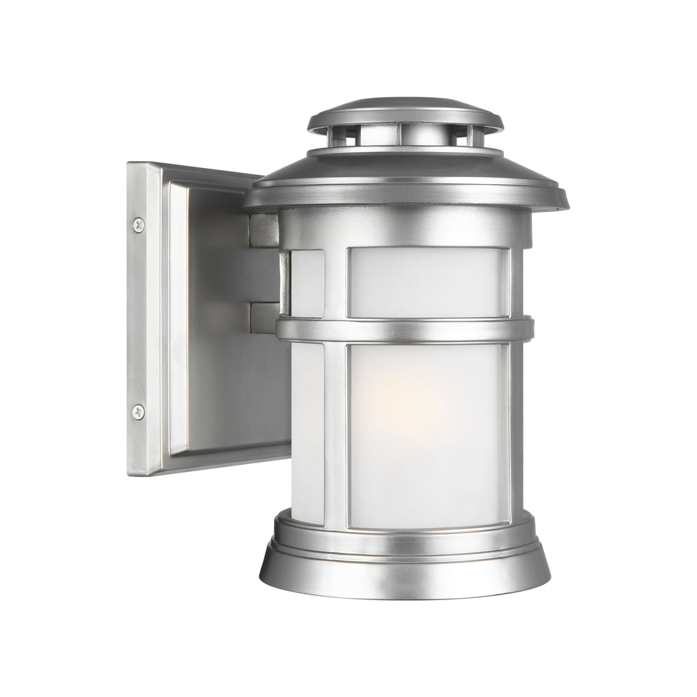 Visual Comfort Studio Canada - One Light Outdoor Wall Lantern - Newport - Painted Brushed Steel- Union Lighting Luminaires Decor