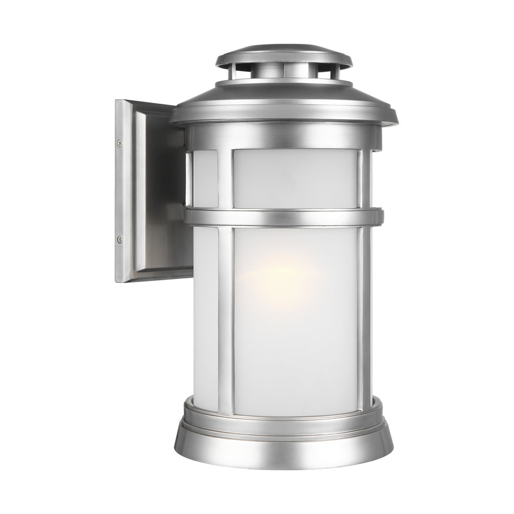 Visual Comfort Studio Canada - One Light Outdoor Wall Lantern - Newport - Painted Brushed Steel- Union Lighting Luminaires Decor