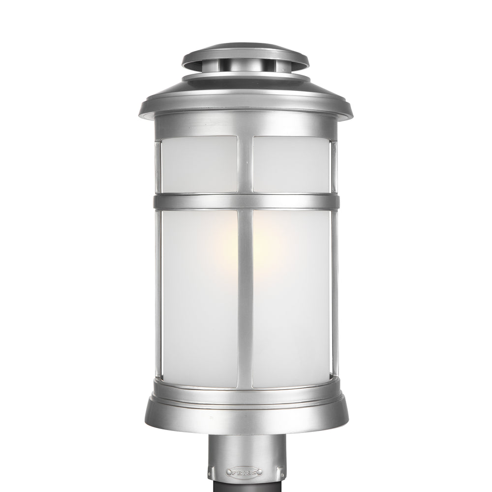 Visual Comfort Studio Canada - One Light Post Lantern - Newport - Painted Brushed Steel- Union Lighting Luminaires Decor