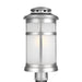 Visual Comfort Studio Canada - One Light Post Lantern - Newport - Painted Brushed Steel- Union Lighting Luminaires Decor