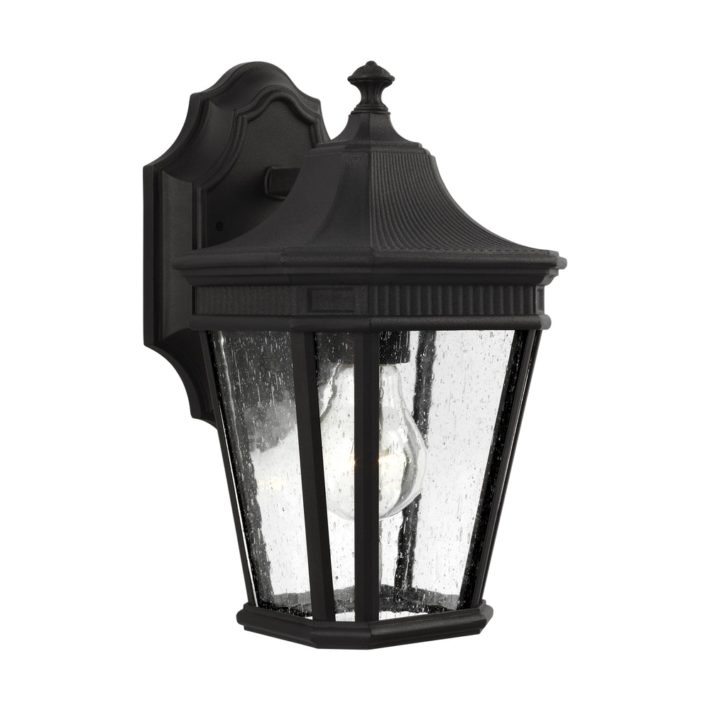 Generation Lighting Canada - One Light Outdoor Wall Lantern - Cotswold Lane - Black- Union Lighting Luminaires Decor