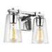 Visual Comfort Studio Canada - Two Light Vanity - Mercer - Chrome- Union Lighting Luminaires Decor