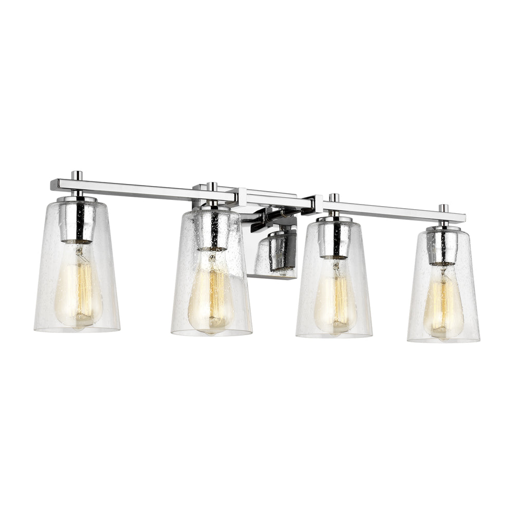 Visual Comfort Studio Canada - Four Light Vanity - Mercer - Chrome- Union Lighting Luminaires Decor