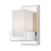 Z-Lite Canada - LED Wall Sconce - Peak - Chrome- Union Lighting Luminaires Decor