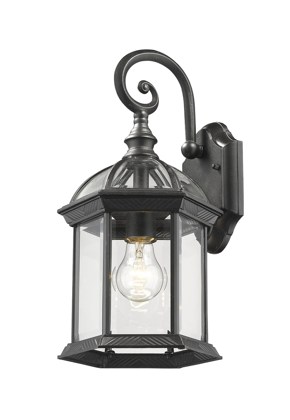 Z-Lite Canada - One Light Outdoor Wall Light - Annex - Black- Union Lighting Luminaires Decor