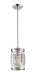 Z-Lite Canada - One Light Pendant - Mersesse - Brushed Nickel- Union Lighting Luminaires Decor
