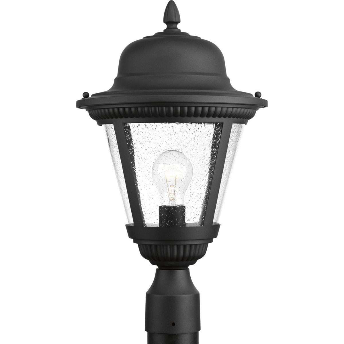 Progress Canada - One Light Post Lantern - Westport - Black- Union Lighting Luminaires Decor