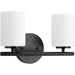Progress Canada - Two Light Bath Bracket - Replay - Black- Union Lighting Luminaires Decor