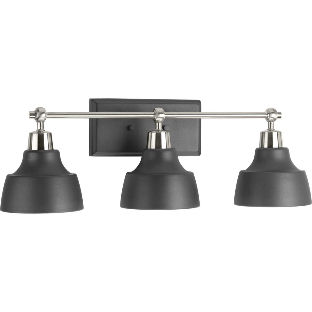 Progress Canada - Three Light Bath - Bramlett - Brushed Nickel- Union Lighting Luminaires Decor