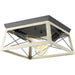 Progress Canada - Two Light Flush Mount - Briarwood - Graphite- Union Lighting Luminaires Decor