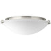 Progress Canada - LED Flush Mount - Linen Dome LED - Brushed Nickel- Union Lighting Luminaires Decor