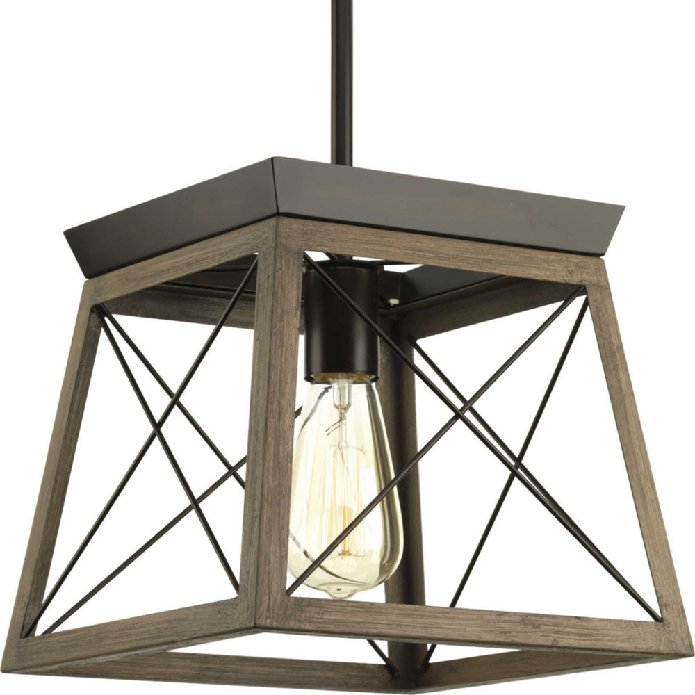 Progress Canada - One Light Pendant - Briarwood - Antique Bronze- Union Lighting Luminaires Decor
