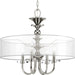 Progress Canada - Four Light Pendant - Marche' - Polished Nickel- Union Lighting Luminaires Decor