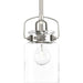 Progress Canada - One Light Mini Pendant - Calhoun - Brushed Nickel- Union Lighting Luminaires Decor