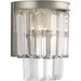 Progress Canada - Two Light Wall Sconce - Glimmer - Silver Ridge- Union Lighting Luminaires Decor