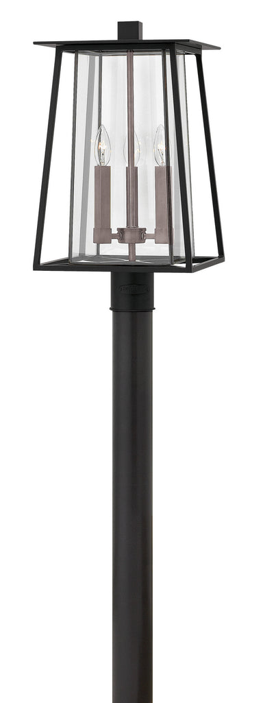 Hinkley Canada - LED Post Top/ Pier Mount - Walker - Black- Union Lighting Luminaires Decor