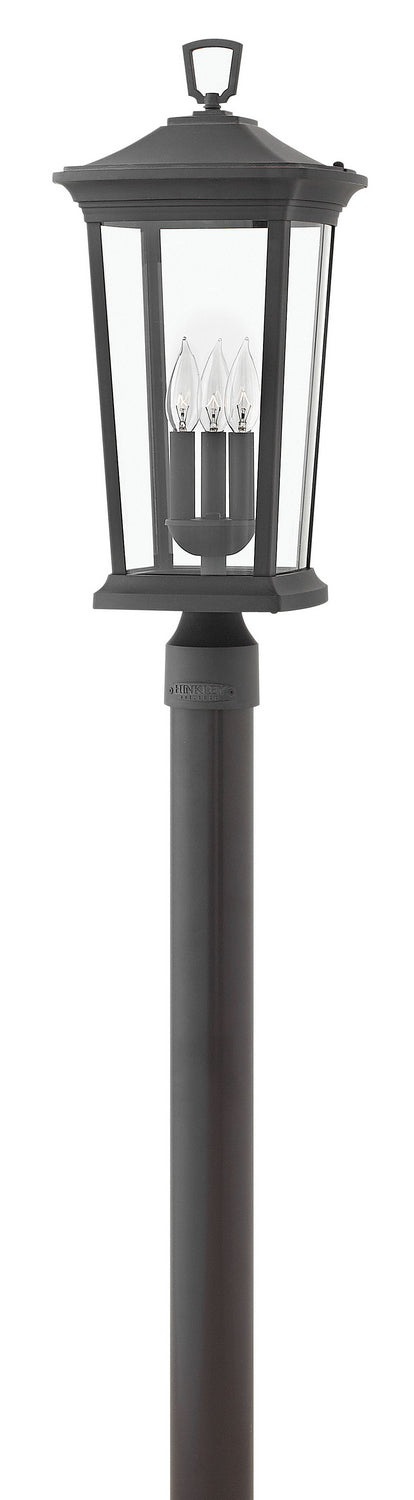Hinkley Canada - LED Post Top/ Pier Mount - Bromley - Museum Black- Union Lighting Luminaires Decor