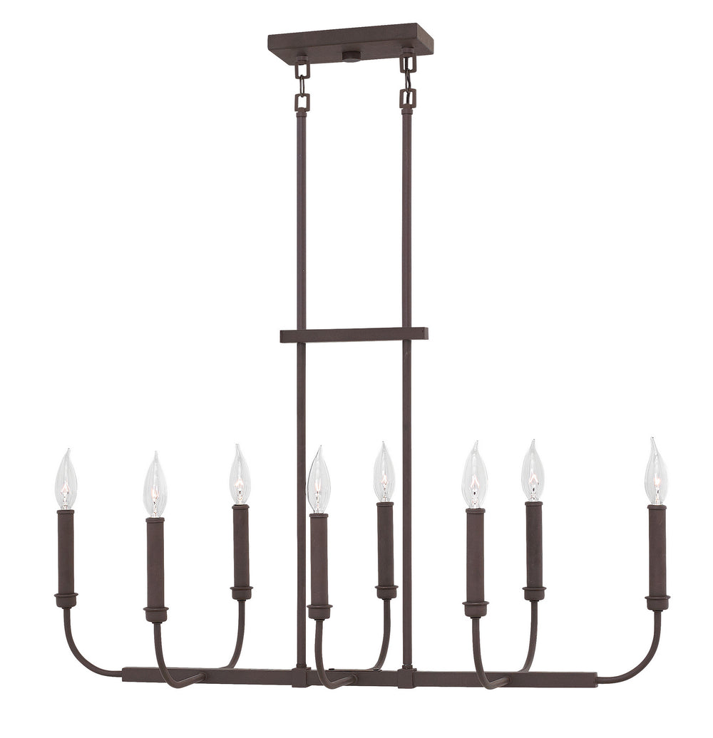 Hinkley Canada - LED Linear Chandelier - Alister - Buckeye Bronze- Union Lighting Luminaires Decor