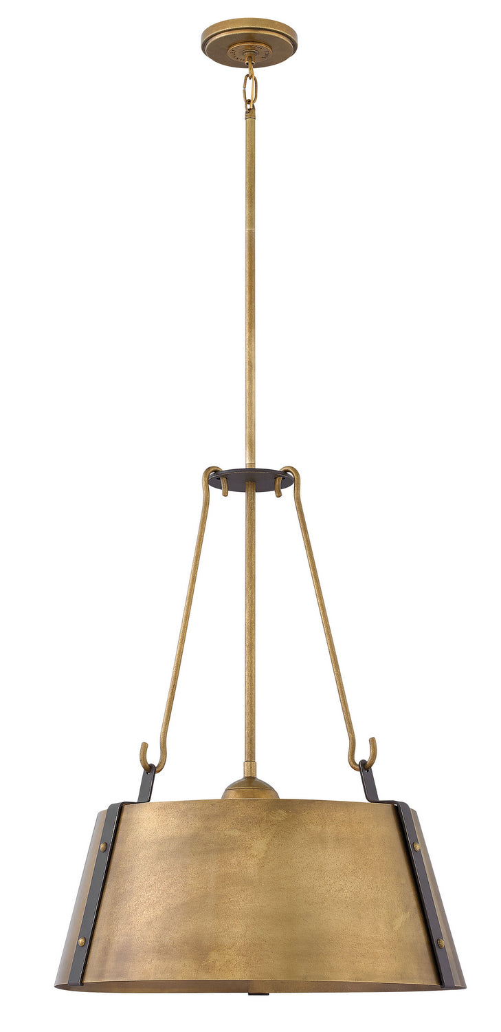 Hinkley Canada - LED Pendant - Cartwright - Rustic Brass- Union Lighting Luminaires Decor