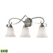 ELK Home - LED Vanity - Brighton - Brushed Nickel- Union Lighting Luminaires Decor