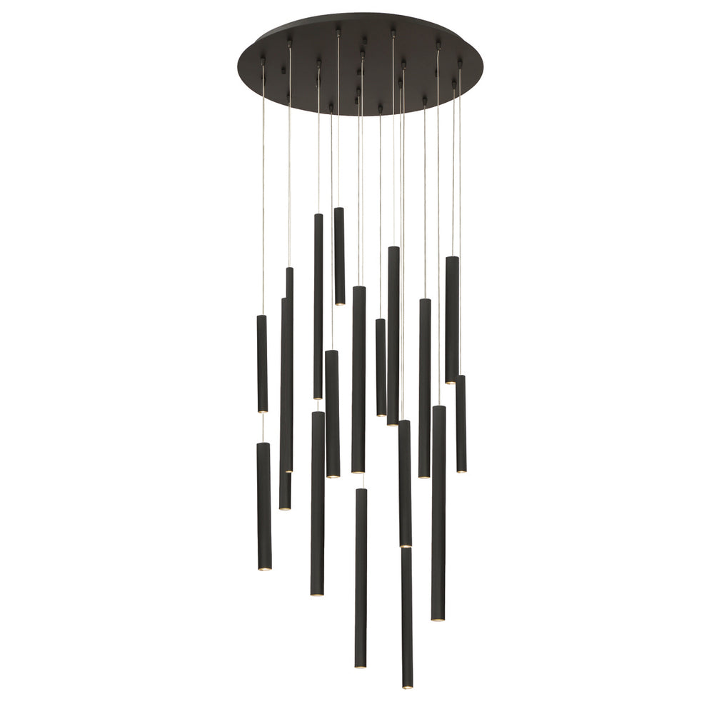 Eurofase Canada - LED Chandelier - Santana - Black- Union Lighting Luminaires Decor