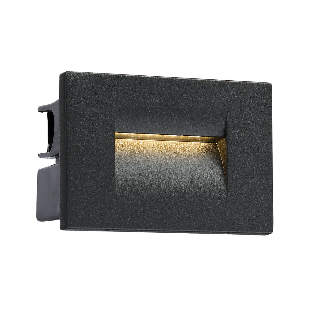 Eurofase Canada - OUTDR,LED INWALL,3.6W,GRAPH - ARCHITECTURAL OUTDOOR - Graphite Grey- Union Lighting Luminaires Decor