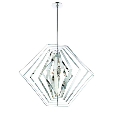 Eurofase Canada - Ten Light Chandelier - Downtown - Chrome- Union Lighting Luminaires Decor