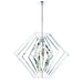 Eurofase Canada - Ten Light Chandelier - Downtown - Chrome- Union Lighting Luminaires Decor