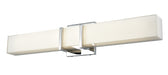 DVI Canada - LED Vanity - Secord Ac Led - Chrome w/Silk Screened Opal Glass- Union Lighting Luminaires Decor