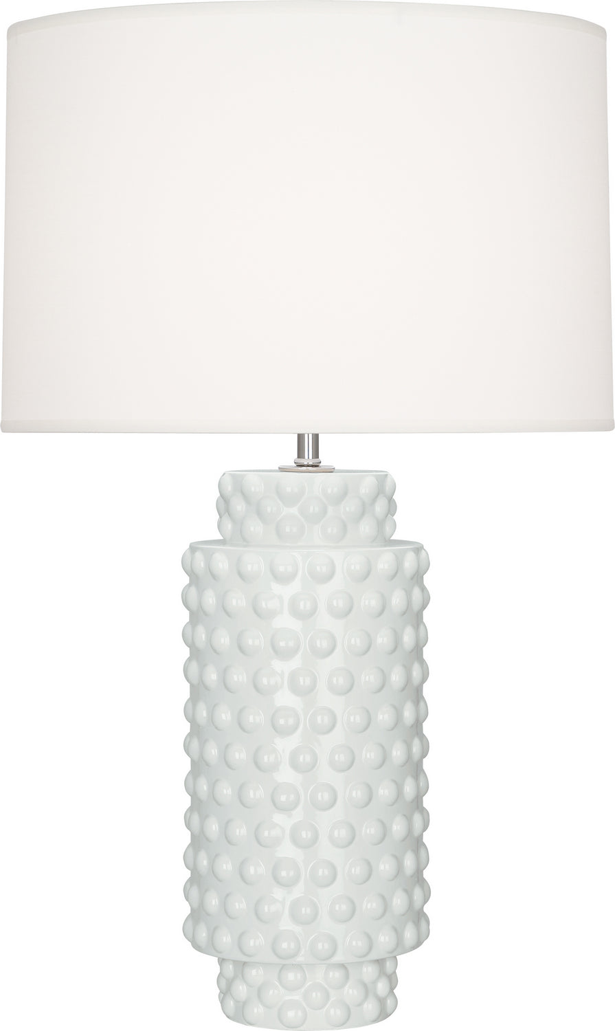 Robert Abbey - One Light Table Lamp - Dolly - Lily Glazed Textured Ceramic- Union Lighting Luminaires Decor