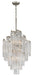 Corbett Lighting - 13 Light Chandelier - Mont Blanc - Modern Silver Leaf- Union Lighting Luminaires Decor