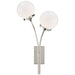 Visual Comfort Signature Canada - Two Light Wall Sconce - Prescott - Polished Nickel- Union Lighting Luminaires Decor