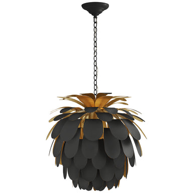 Visual Comfort Signature Canada - One Light Chandelier - Cynara - Matte Black- Union Lighting Luminaires Decor