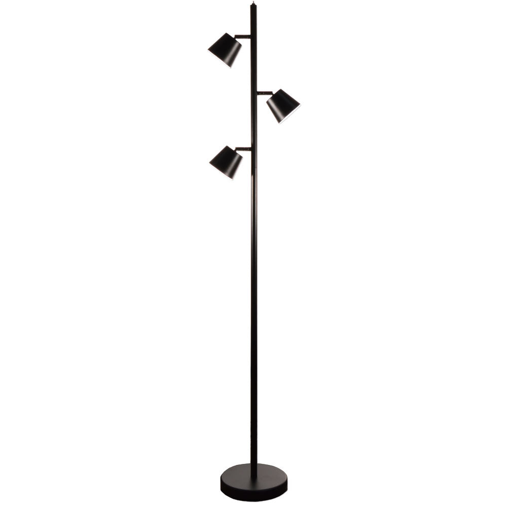 Dainolite Canada - LED Floor Lamp - Modern - Black- Union Lighting Luminaires Decor